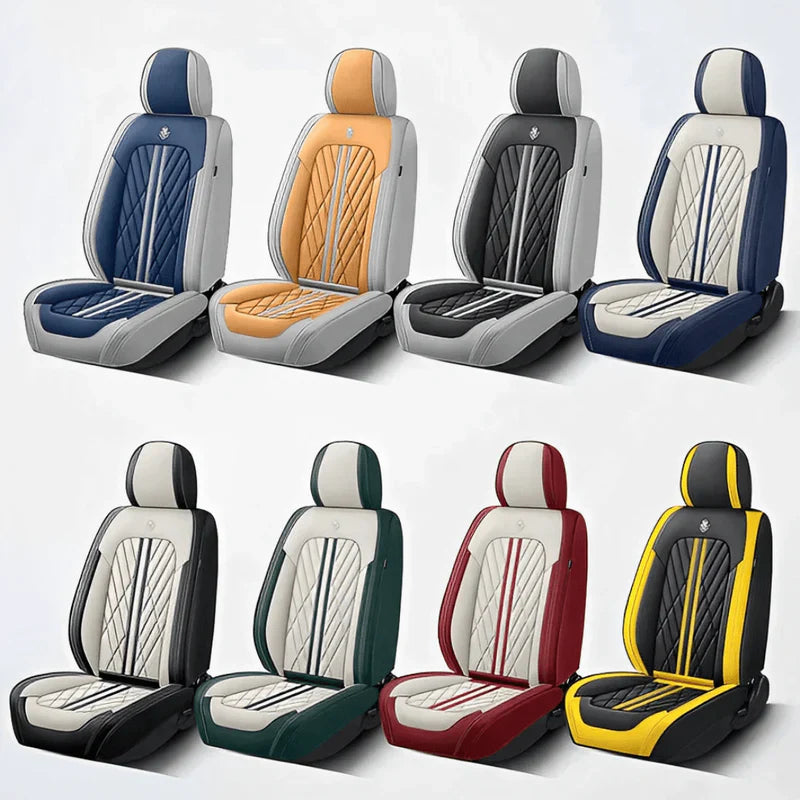 Capas Premium de Banco Automotivas em Couro Universal+ Brinde capa para direção