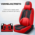 Capas Premium de Banco Automotivas em Couro Universal+ Brinde capa para direção