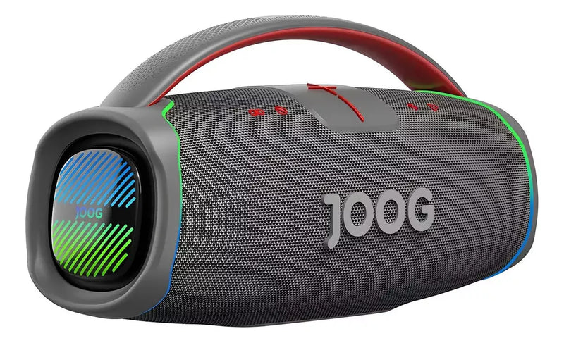 Boobox Joog extreme 200 w rms bivolt + 2 microfone sem fio de brinde