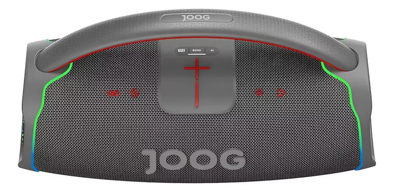 Boobox Joog extreme 200 w rms bivolt + 2 microfone sem fio de brinde
