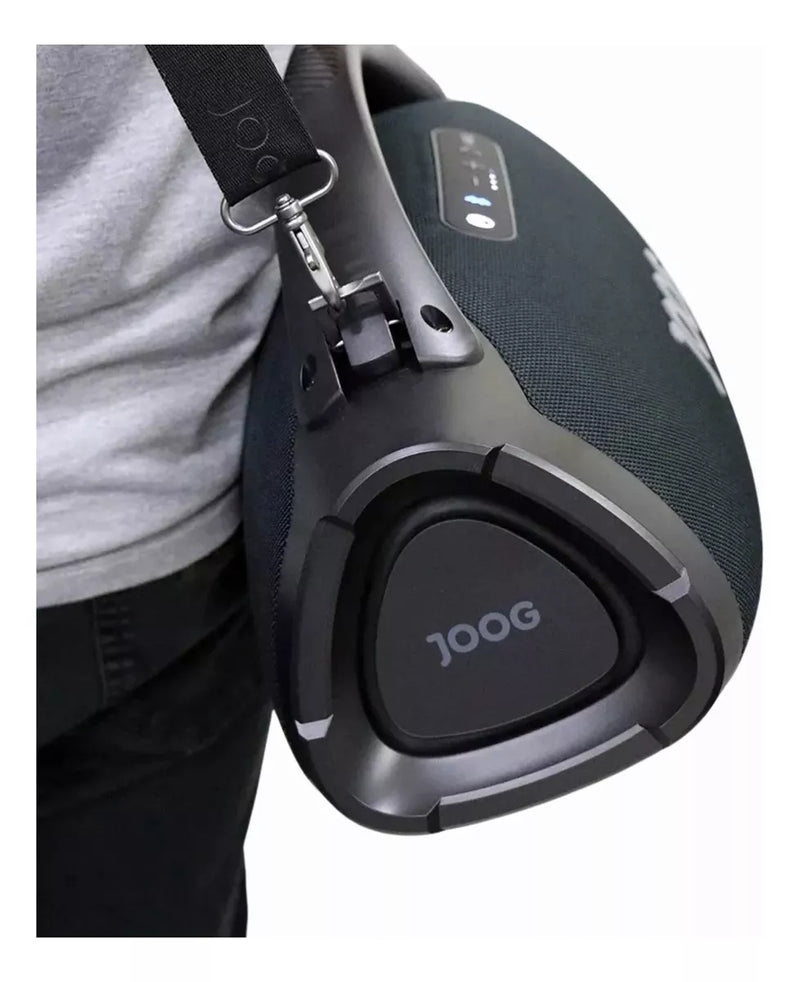Boobox Joog extreme 200 w rms bivolt + 2 microfone sem fio de brinde
