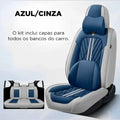 Capas Premium de Banco Automotivas em Couro Universal+ Brinde capa para direção