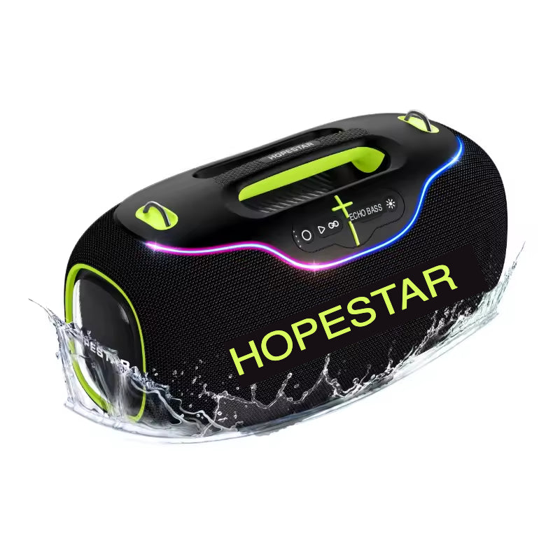 Hopestar A80 350W Com Led PX6 À Prova D 'Água+microfone Bateria 24 horas( Bivolt)