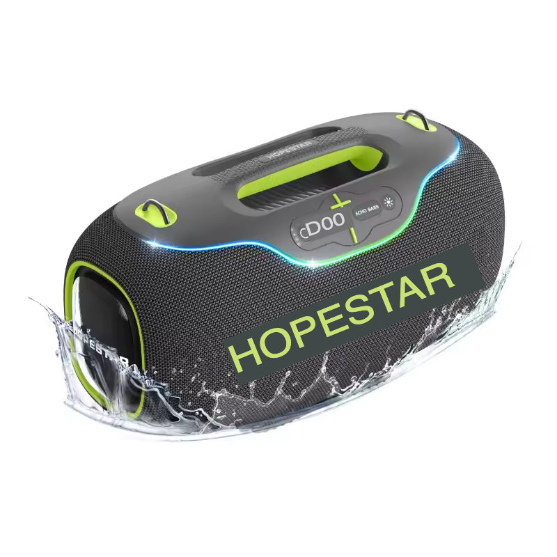 Hopestar A80 350W Com Led PX6 À Prova D 'Água+microfone Bateria 24 horas( Bivolt)